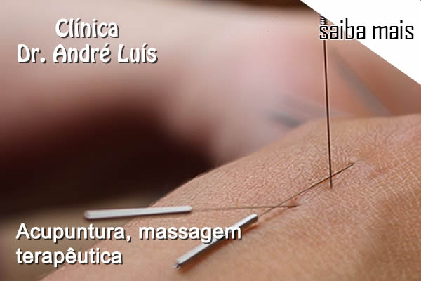 Clínica Dr André Luís: Acupuntura, massagem terapêutica, psicologia