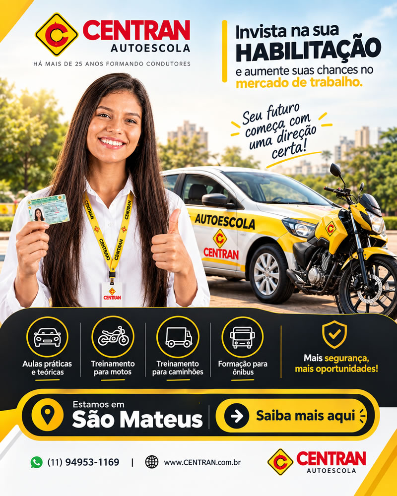 Centtran Autoescola: Autoescola, Renovação de cnh em São Mateus